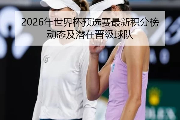 2026年世界杯预选赛最新积分榜动态及潜在晋级球队